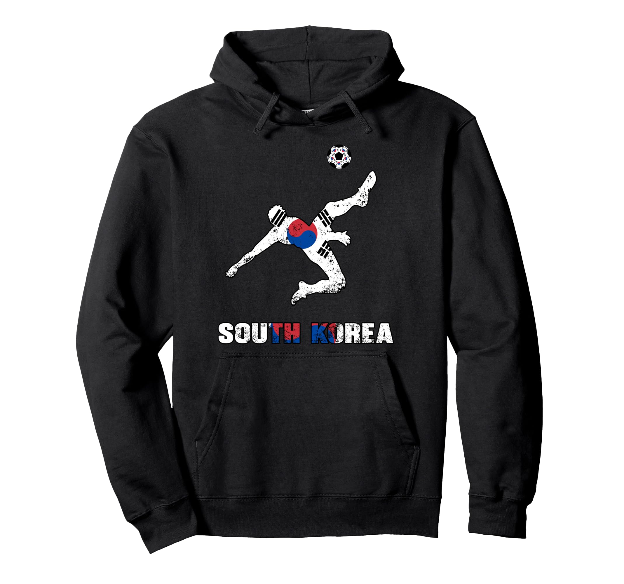 South Korea Football Soccer Game Player Hoodie - Unique Graphic Unisex - T-Shirt, Sweatshirt, Hoodie