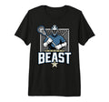 Lacrosse Goalie Lax Goalkeeper Crease Tri T-Shirt - Graphic Print Unisex - T-Shirt, Sweatshirt, Hoodie