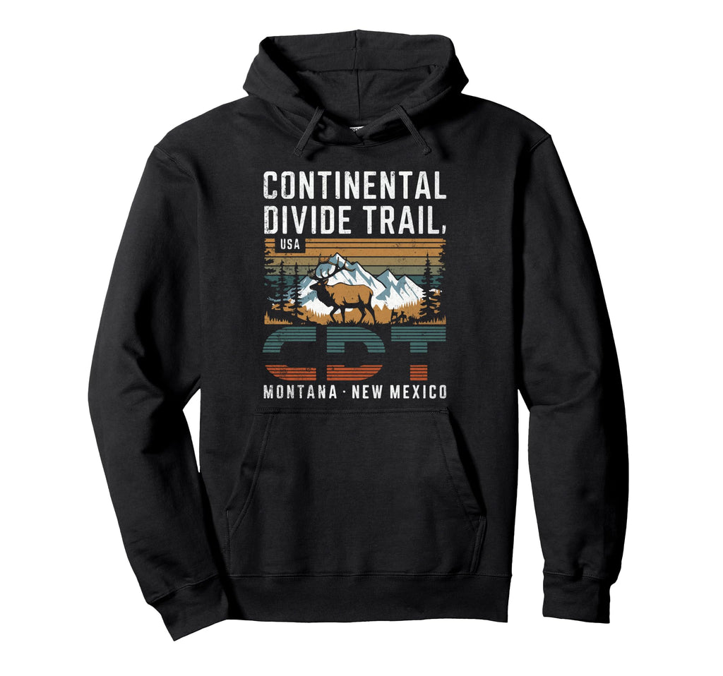 Continental Divide Trail Cdt Mountain Hoodie - Fun Novelty Design Unisex - T-Shirt, Sweatshirt, Hoodie