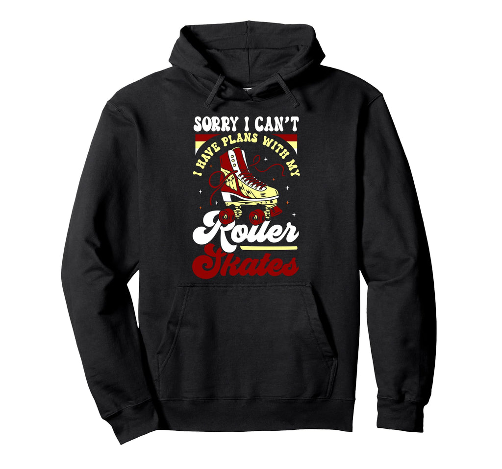 Roller Skating Skate 1970S Sorry I Hoodie - Aesthetic Graphic Men Women - T-Shirt, Sweatshirt, Hoodie