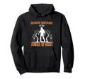 Defensive Midfielder Day Zombie Night Hoodie - Fun Novelty Design Unisex - T-Shirt, Sweatshirt, Hoodie