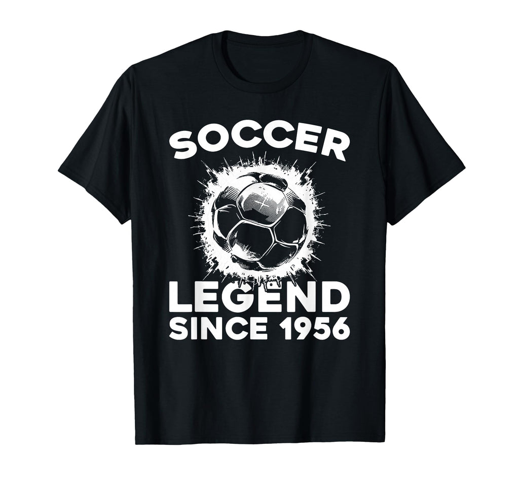 Born 1956 Player Team Sports Soccer T-Shirt - Minimalist Print Unisex - T-Shirt, Sweatshirt, Hoodie