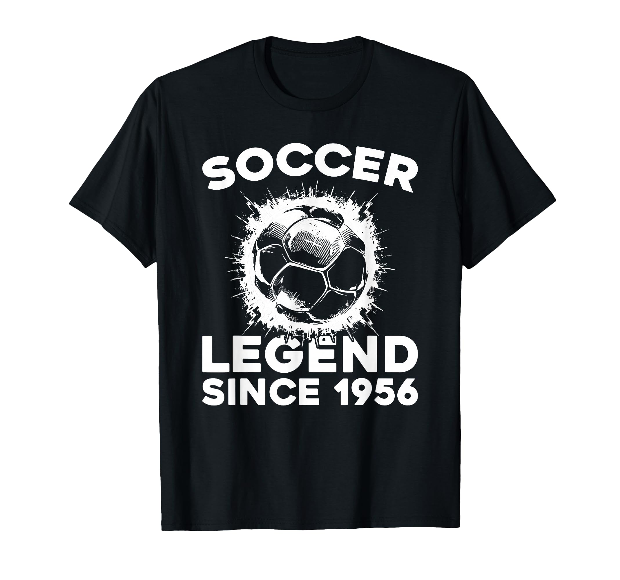Born 1956 Player Team Sports Soccer T-Shirt - Minimalist Print Unisex - T-Shirt, Sweatshirt, Hoodie