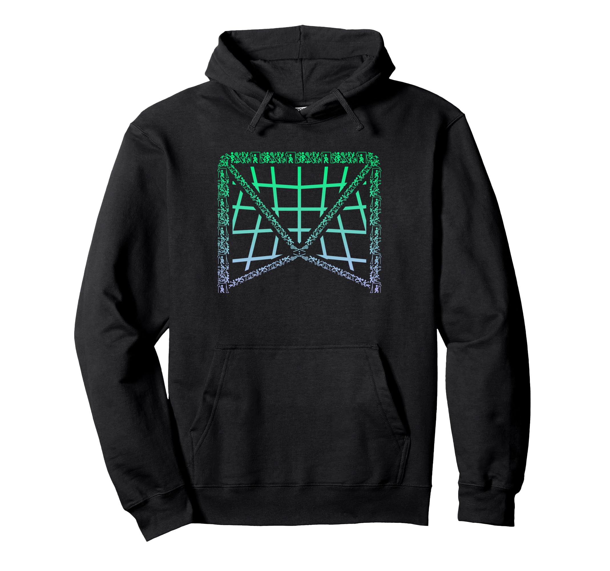 Lacrosse Goal Stuff Lax Goalkeeper Stuff Hoodie - Unique Graphic Unisex - T-Shirt, Sweatshirt, Hoodie