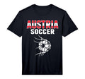 Austria Soccer Fans Jersey Support T-Shirt - Fun Novelty Design Men Women - T-Shirt, Sweatshirt, Hoodie