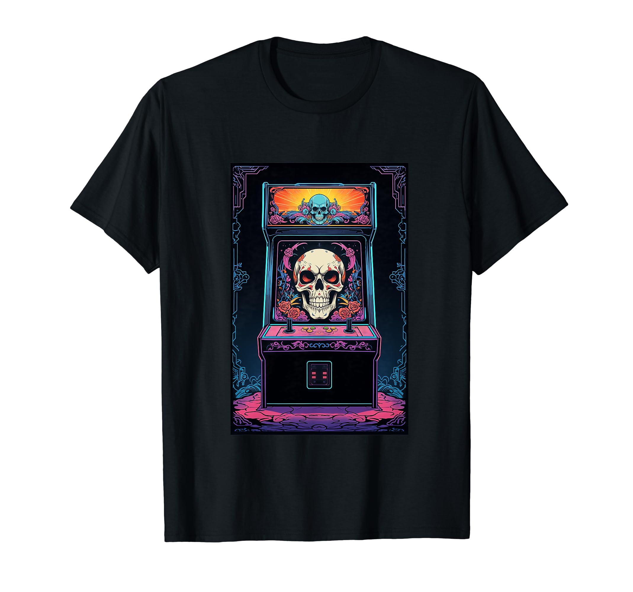 Old School Arcade Gaming Nostalgia T-Shirt - Trendy Graphic for Adults - T-Shirt, Sweatshirt, Hoodie