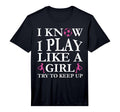 Play Like Soccer Try To Keep Up Womens T-Shirt - Unique Graphic for Adults - T-Shirt, Sweatshirt, Hoodie
