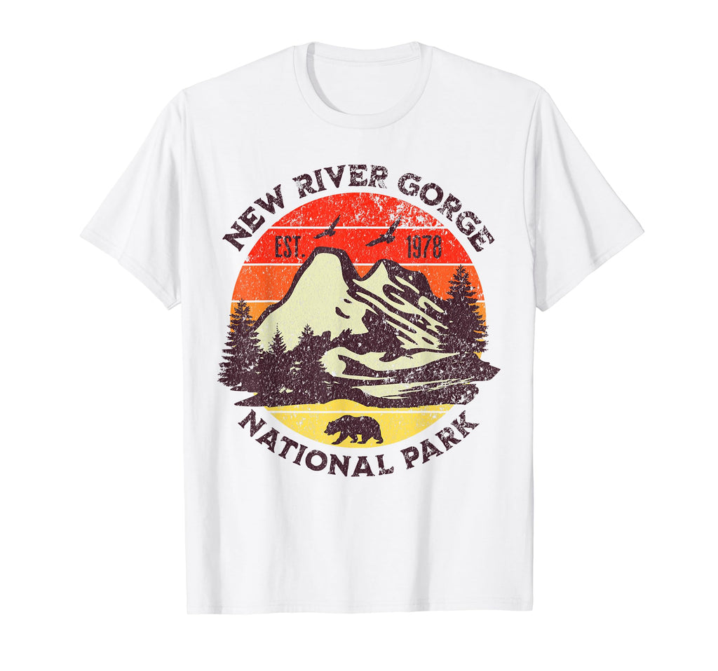 New River Gorge National Park West Hoodie - Graphic Print for Adults - T-Shirt, Sweatshirt, Hoodie