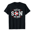 Thats My Son Out There Football T-Shirt - Minimalist Print Men Women - T-Shirt, Sweatshirt, Hoodie