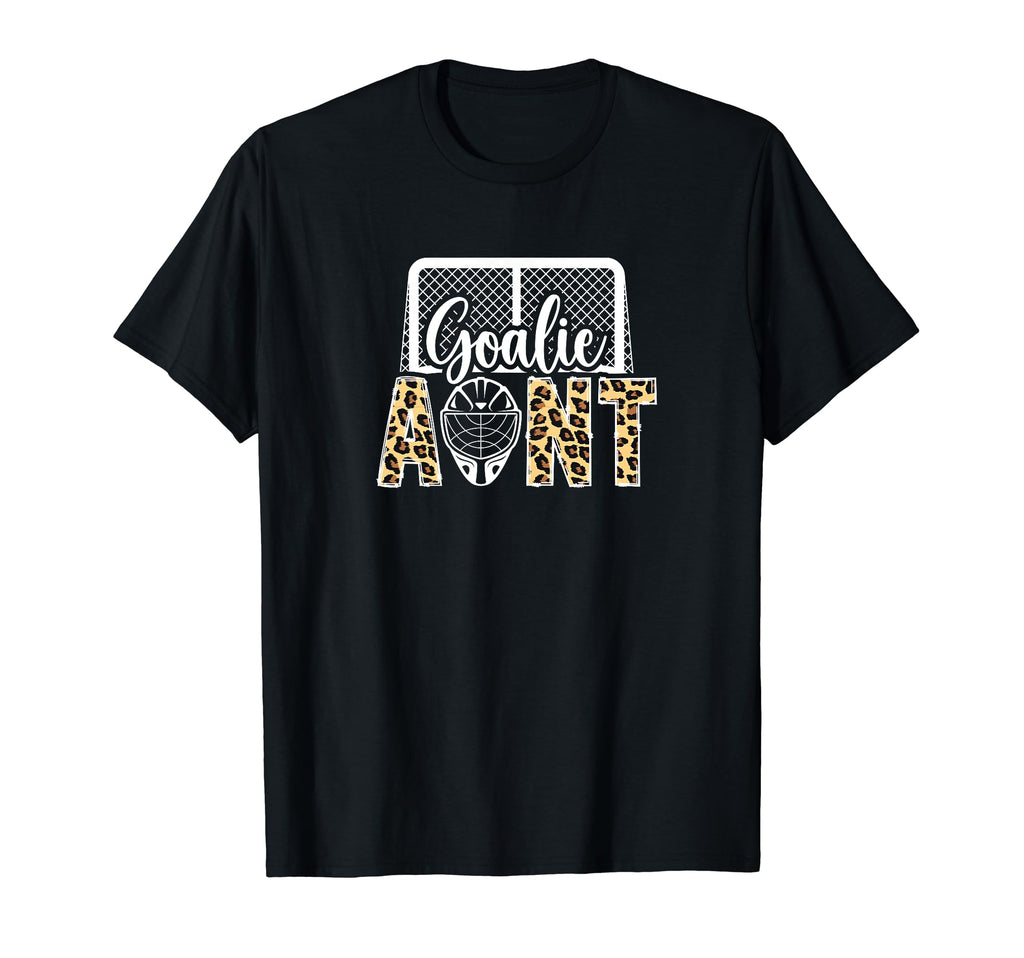 Ice Hockey Goalie Aunt Hockey Keeper T-Shirt - Graphic Print for Adults - T-Shirt, Sweatshirt, Hoodie