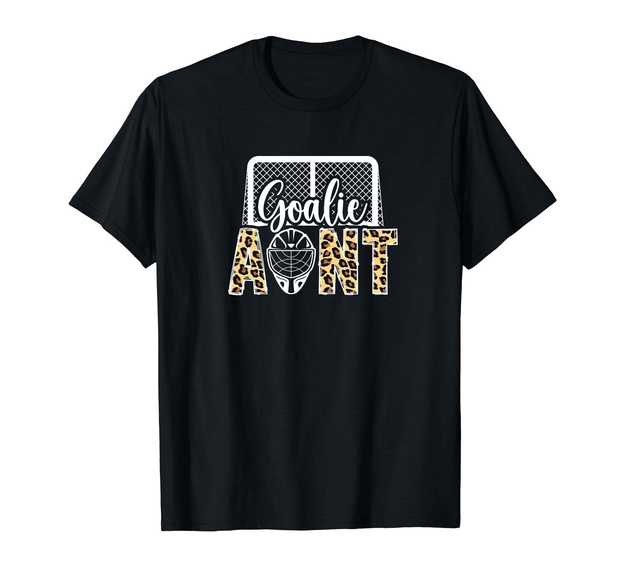 Ice Hockey Goalie Aunt Hockey Keeper T-Shirt - Graphic Print for Adults - T-Shirt, Sweatshirt, Hoodie