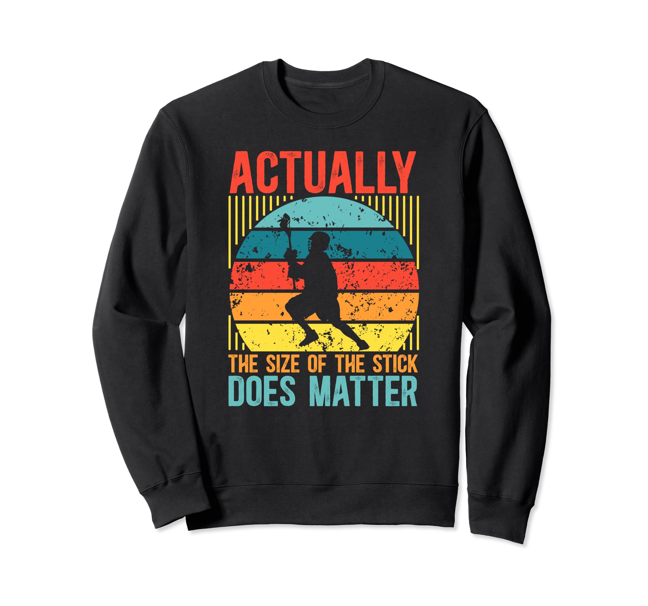 Lacrosse Goalkeeper Lacrosse Sweatshirt - Aesthetic Graphic for Adults - T-Shirt, Sweatshirt, Hoodie