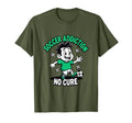Soccer Addiction No Cure Dad T-Shirt - Minimalist Print for Adults - T-Shirt, Sweatshirt, Hoodie