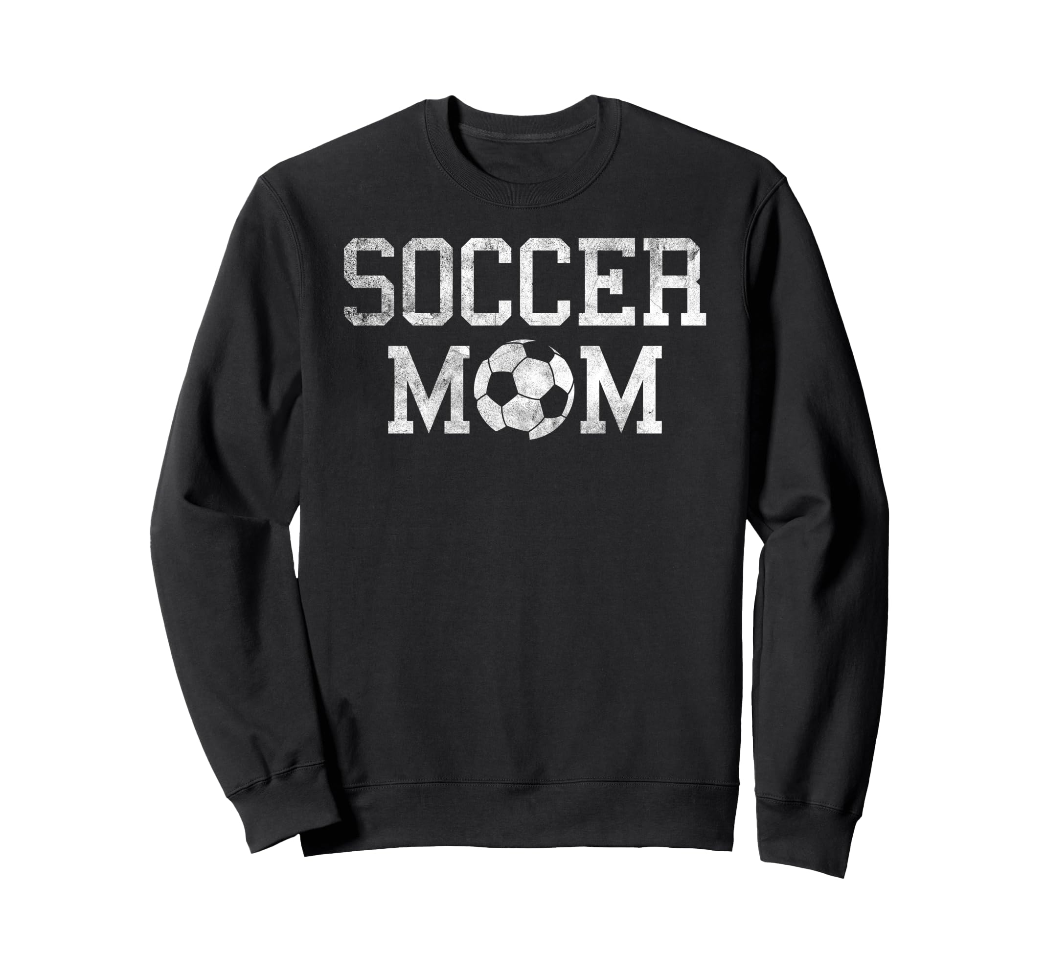 Proud Soccer Mom Funny Sport Gift Sweatshirt - Minimalist Print for Adults - T-Shirt, Sweatshirt, Hoodie
