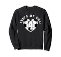 Thats My Soccer Player Mom Dad Sweatshirt - Minimalist Print Men Women - T-Shirt, Sweatshirt, Hoodie