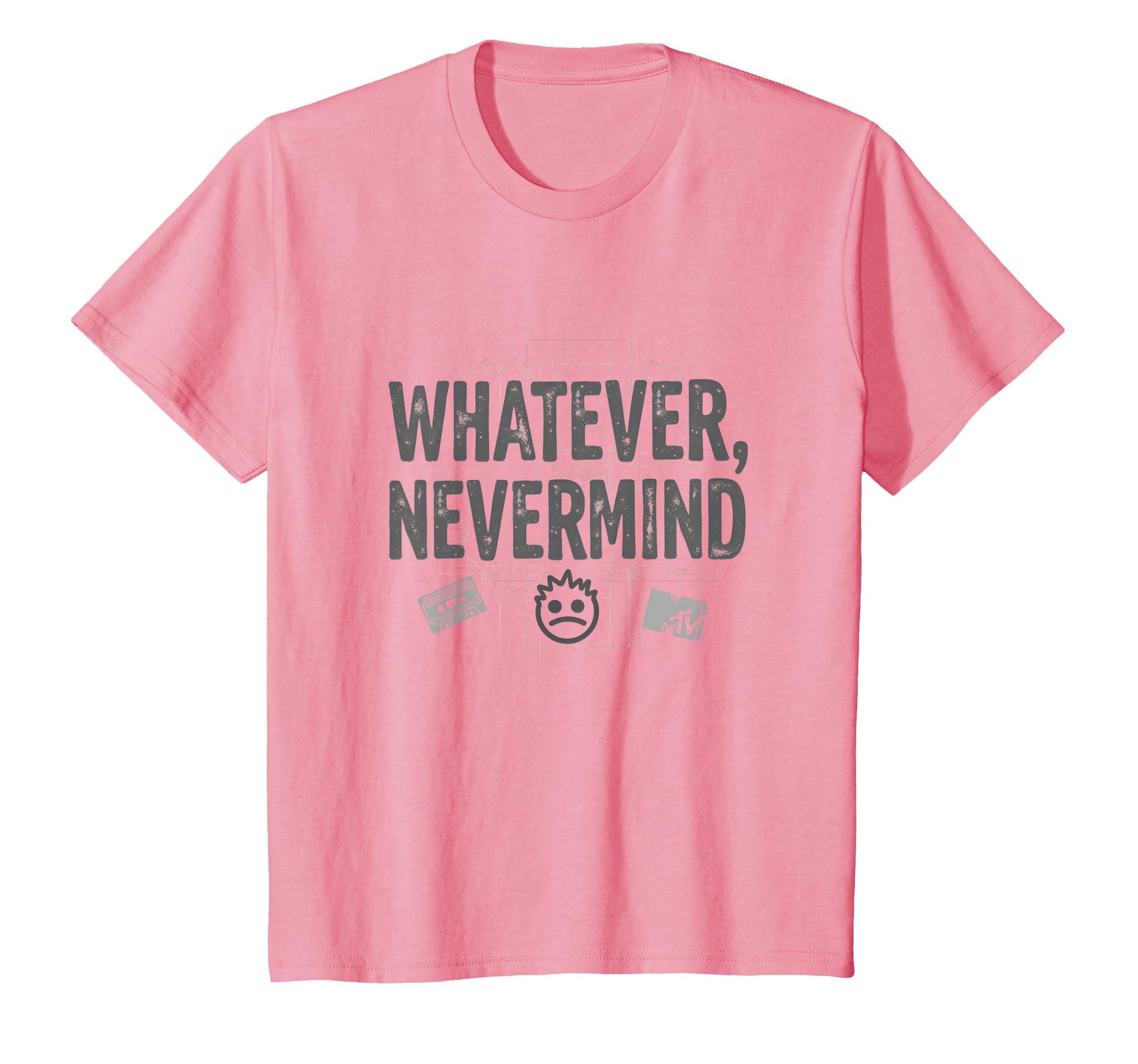Whatever Nevermind Gen X Nostalgic 90S T-Shirt - Novelty Apparel Men Women - T-Shirt, Sweatshirt, Hoodie