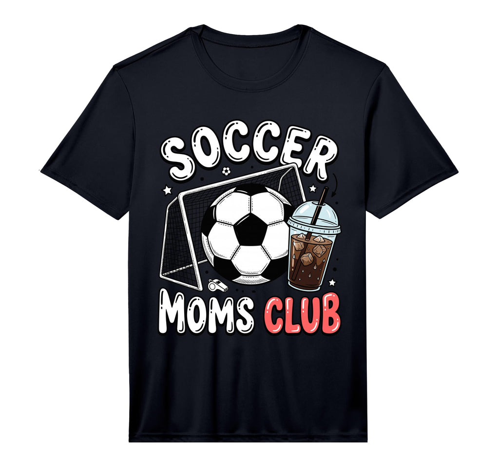 Mens Soccer Moms Club Trendy Gameday T-Shirt - Minimalist Print Unisex - T-Shirt, Sweatshirt, Hoodie