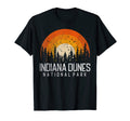 Indiana Dunes Us National Park 70S T-Shirt - Minimalist Print Men Women - T-Shirt, Sweatshirt, Hoodie