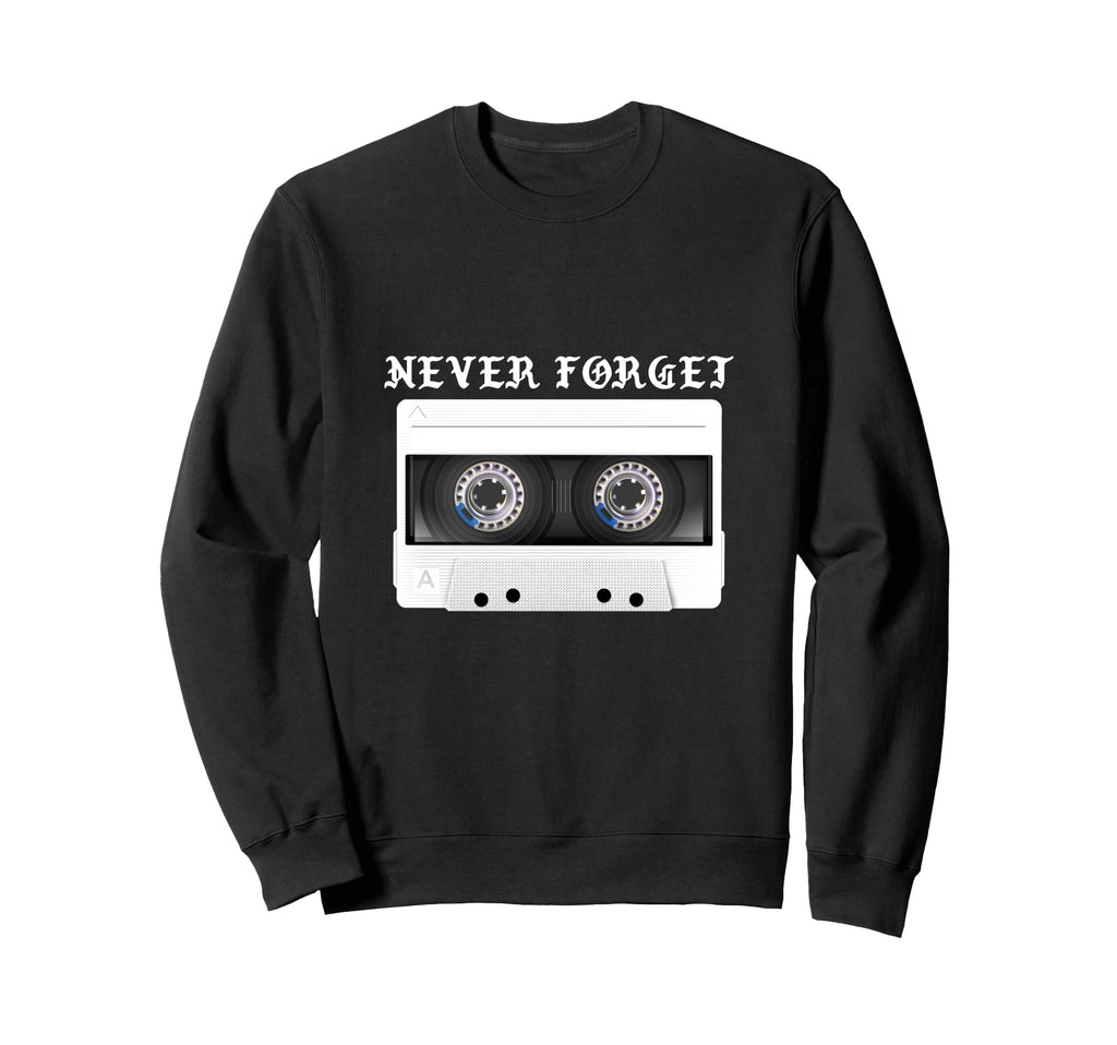 80S 90S Cassette Mixtape Sweatshirt - Custom Art Print Unisex - T-Shirt, Sweatshirt, Hoodie