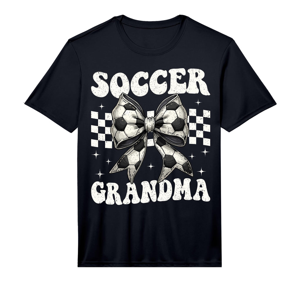Mens Soccer Grandma Funny Coquette Bow T-Shirt - Novelty Apparel Unisex - T-Shirt, Sweatshirt, Hoodie