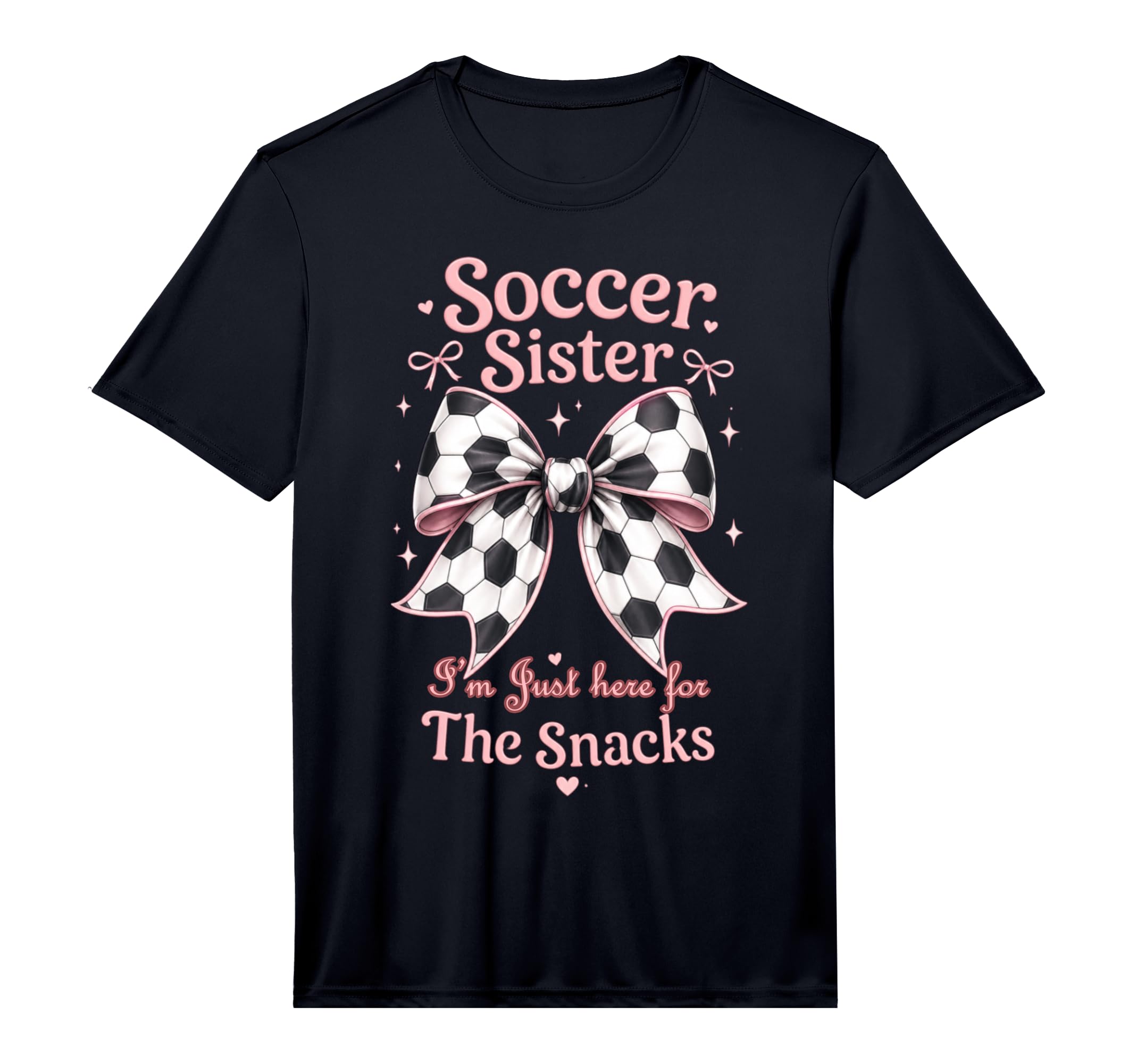 Soccer Sister Here Snacks Soccer Player T-Shirt - Custom Art Print Unisex - T-Shirt, Sweatshirt, Hoodie