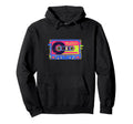 Mixtape Cassette Tape Hoodie - Minimalist Print for Adults - T-Shirt, Sweatshirt, Hoodie