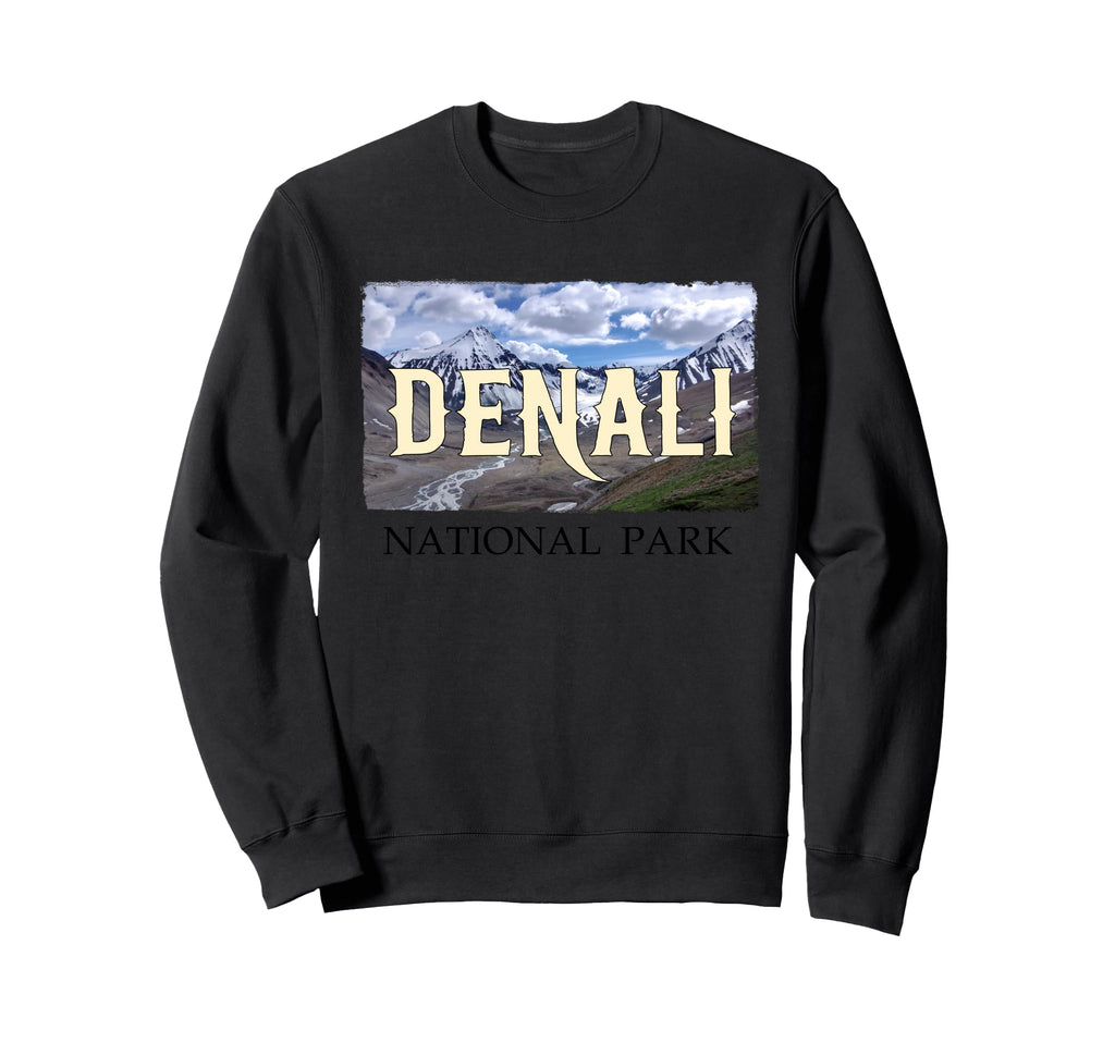 Denali Alaska National Park Sweatshirt - Custom Art Print Men Women - T-Shirt, Sweatshirt, Hoodie
