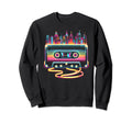 80S Cassette Tape And City Skyline Sweatshirt - Custom Art Print Men Women - T-Shirt, Sweatshirt, Hoodie