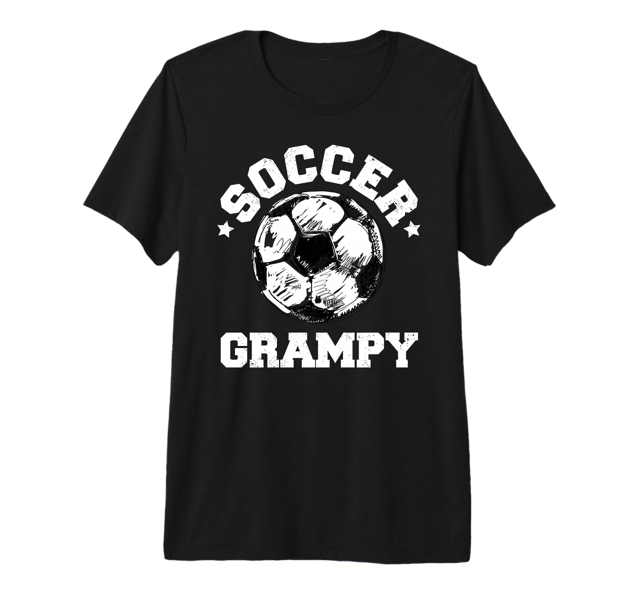 Mens Soccer Grampy Soccer Ball T-Shirt - Streetwear Style for Adults - T-Shirt, Sweatshirt, Hoodie