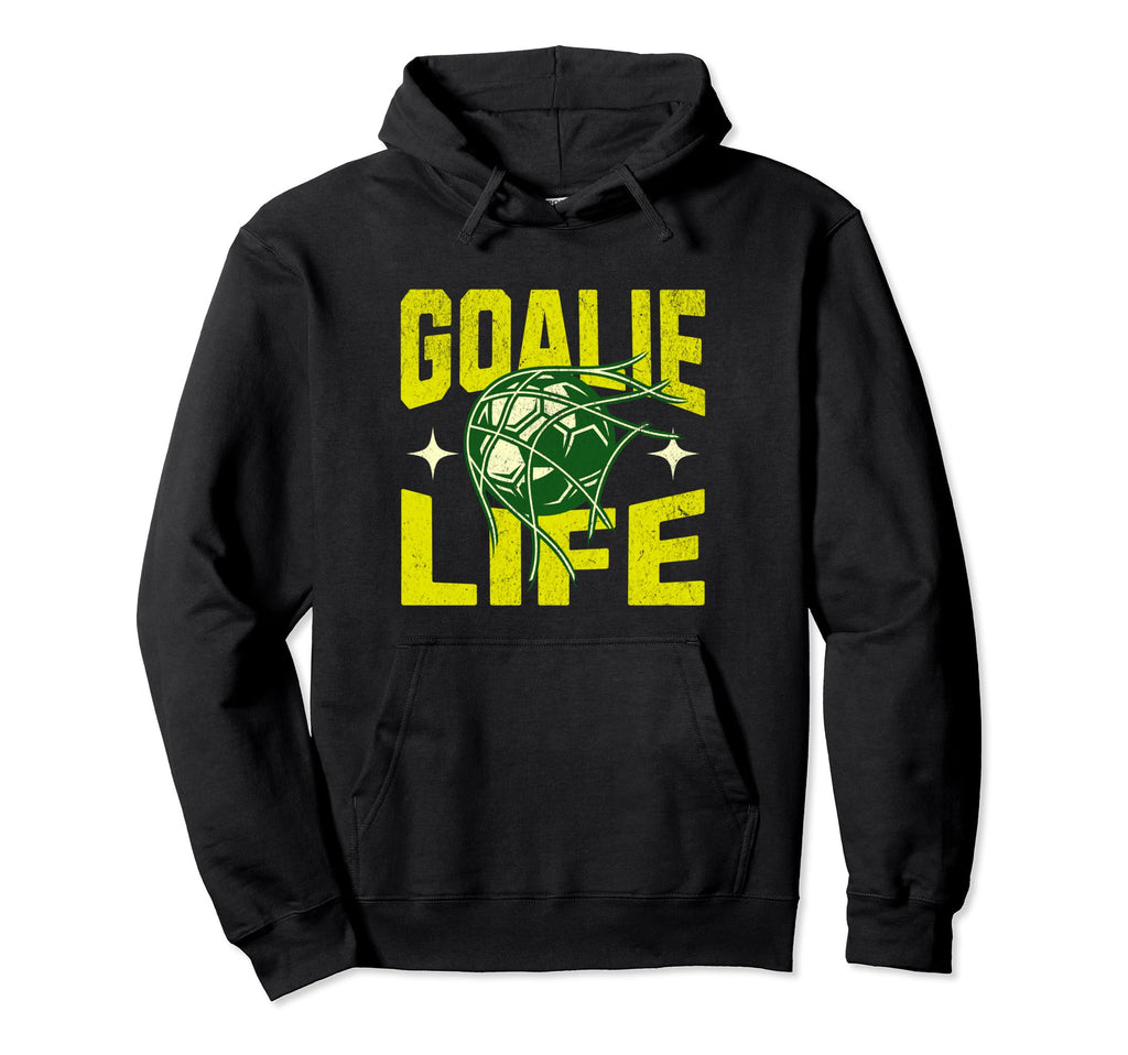 Soccer Goalie Keeper Hoodie - Minimalist Print Men Women - T-Shirt, Sweatshirt, Hoodie