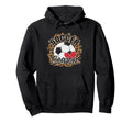 Soccer Season Leopard Heart Sport Hoodie - Fun Novelty Design Men Women - T-Shirt, Sweatshirt, Hoodie