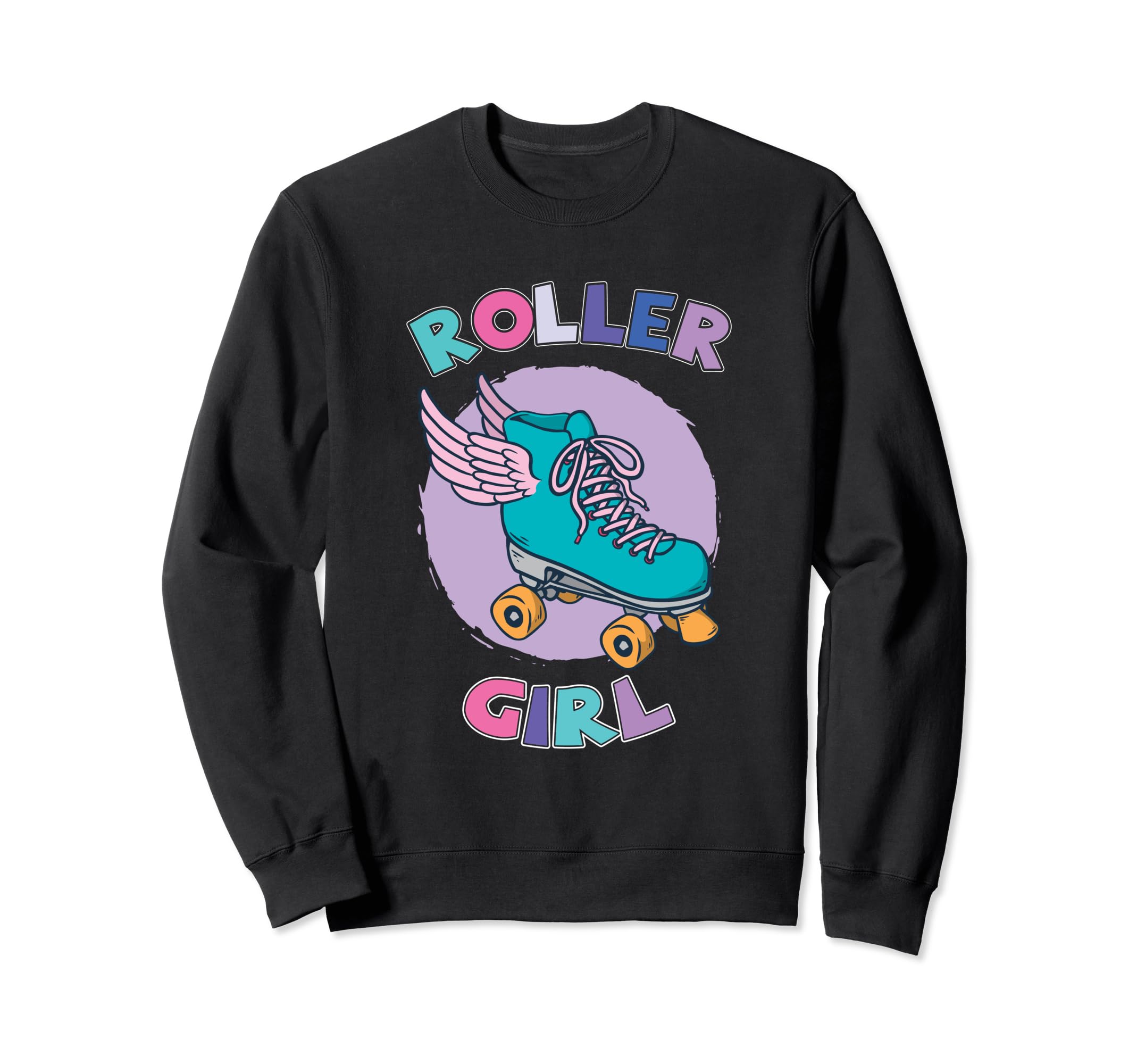 Roller Roller Skates Inline Sweatshirt - Custom Art Print for Adults - T-Shirt, Sweatshirt, Hoodie