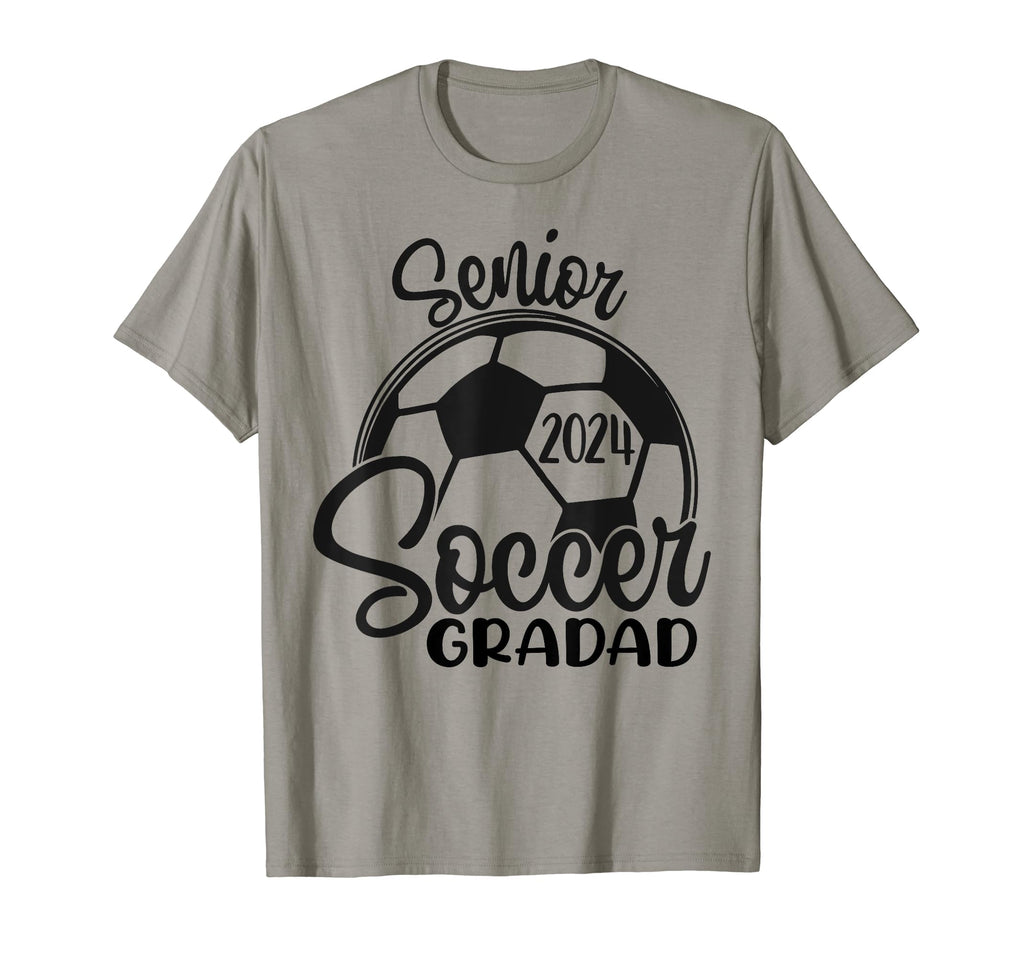 Senior Soccer Gradad 2024 Class 2024 T-Shirt - Graphic Print Men Women - T-Shirt, Sweatshirt, Hoodie