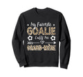 My Favorite Goalie Calls Me Grand Sweatshirt - Minimalist Print for Adults - T-Shirt, Sweatshirt, Hoodie
