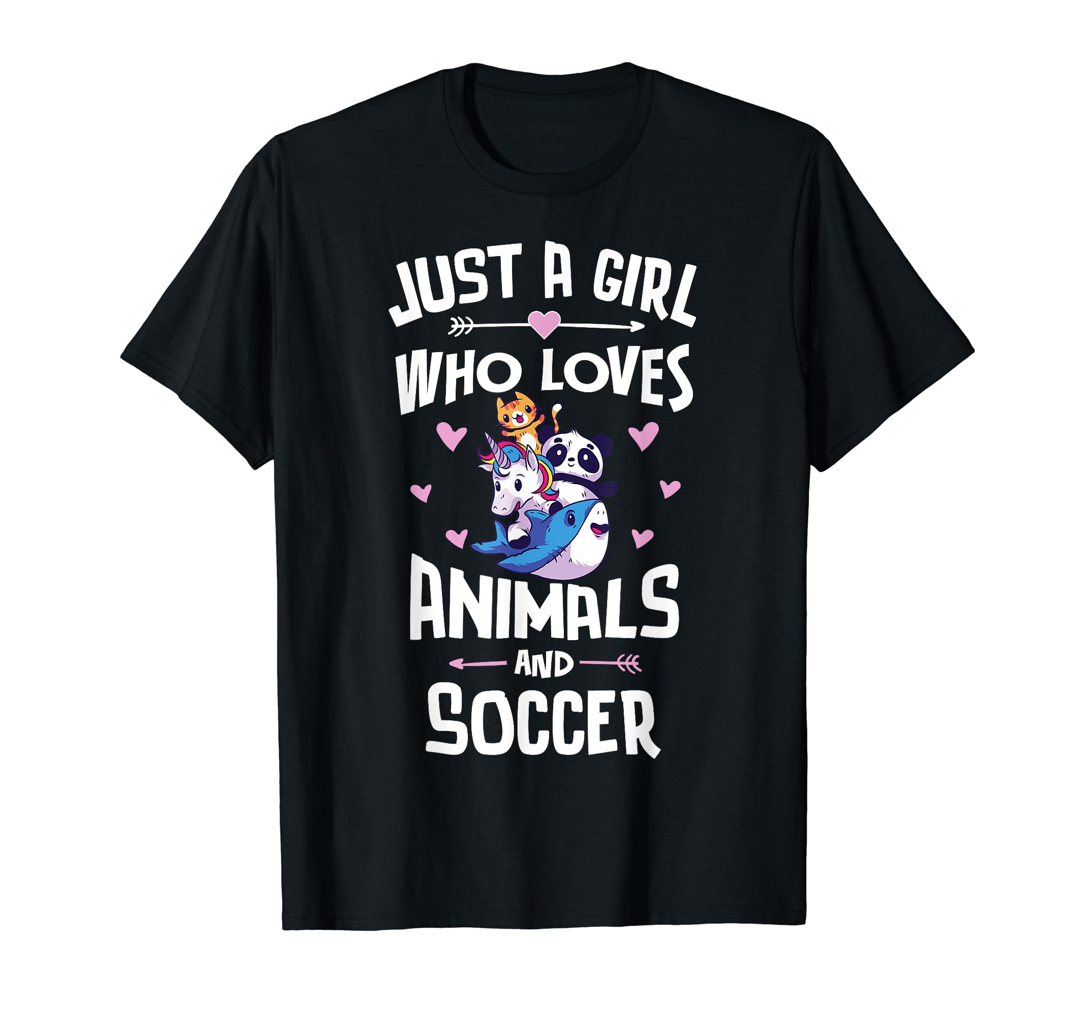 Animals And Soccer Gifts T-Shirt - Minimalist Print for Adults - T-Shirt, Sweatshirt, Hoodie