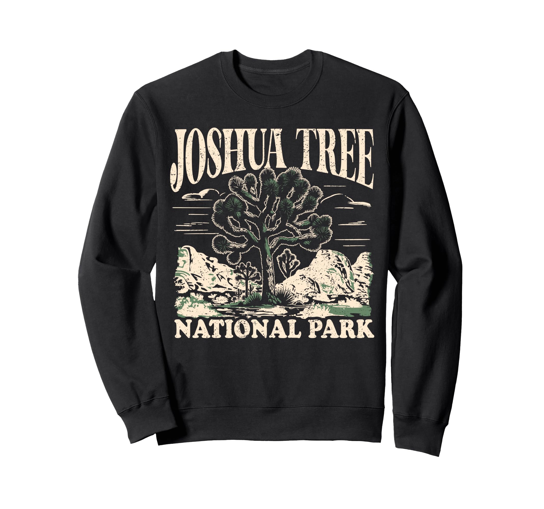 Joshua Tree National Park California Sweatshirt - Trendy Graphic Men Women - T-Shirt, Sweatshirt, Hoodie