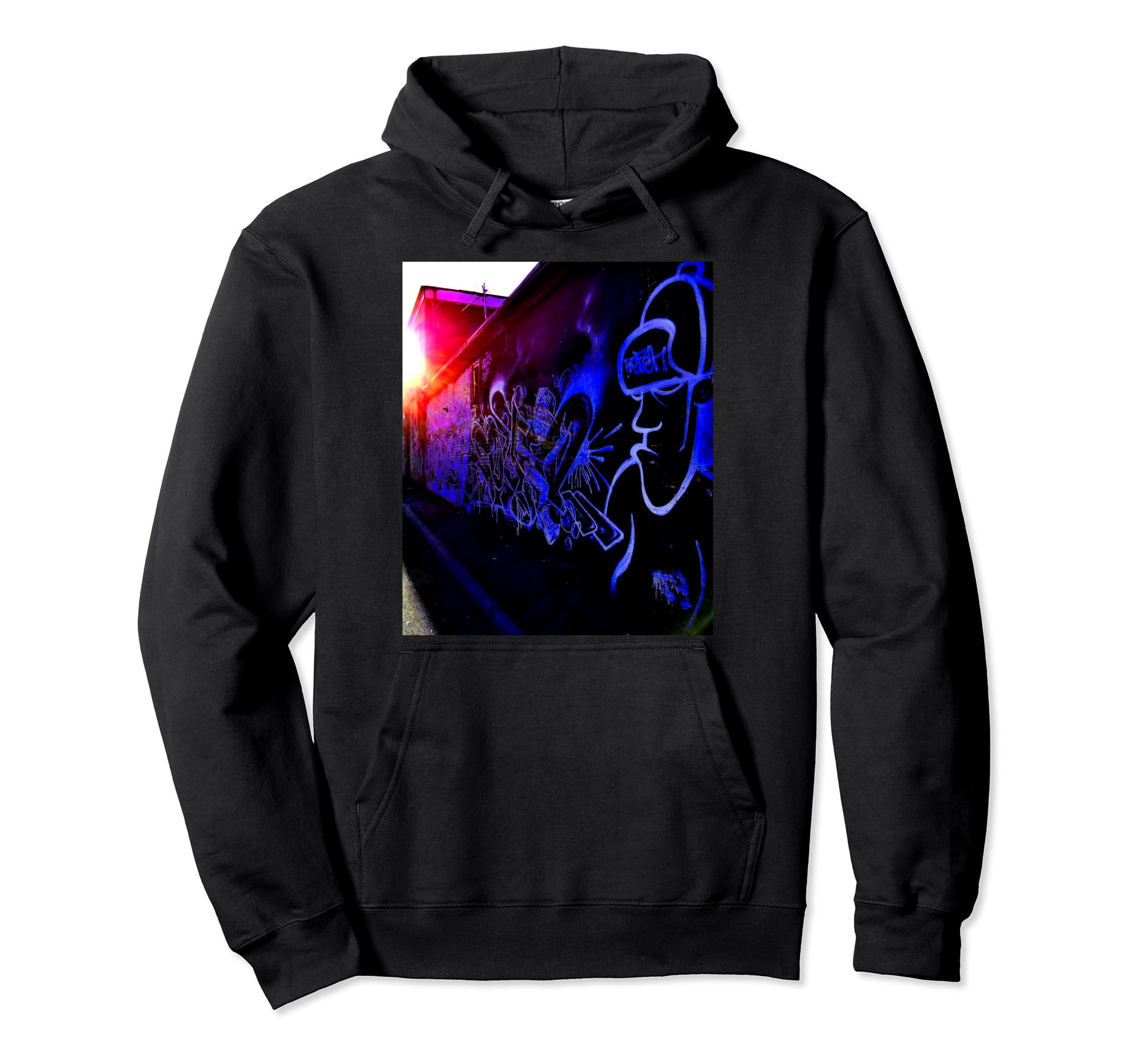 Graffiti Urban Street Art Old School Hoodie - Trendy Graphic for Adults - T-Shirt, Sweatshirt, Hoodie