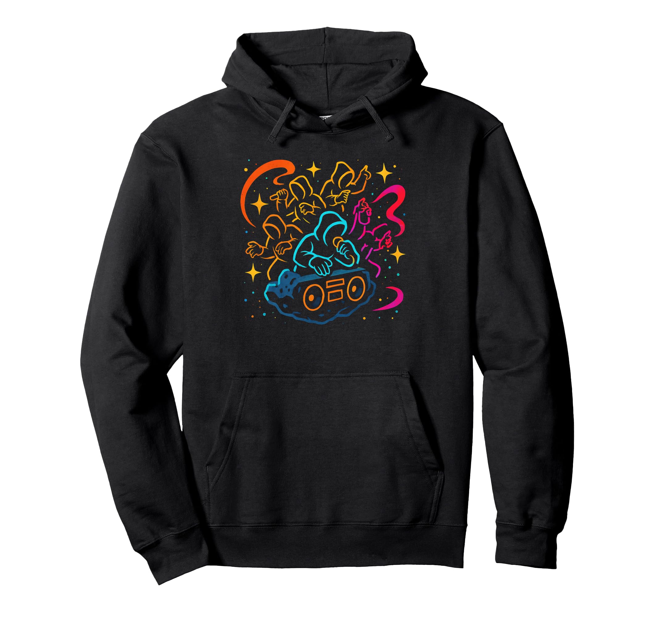Cosmic Cipher Hip Hop Flow Old Hoodie - Fun Novelty Design for Adults - T-Shirt, Sweatshirt, Hoodie