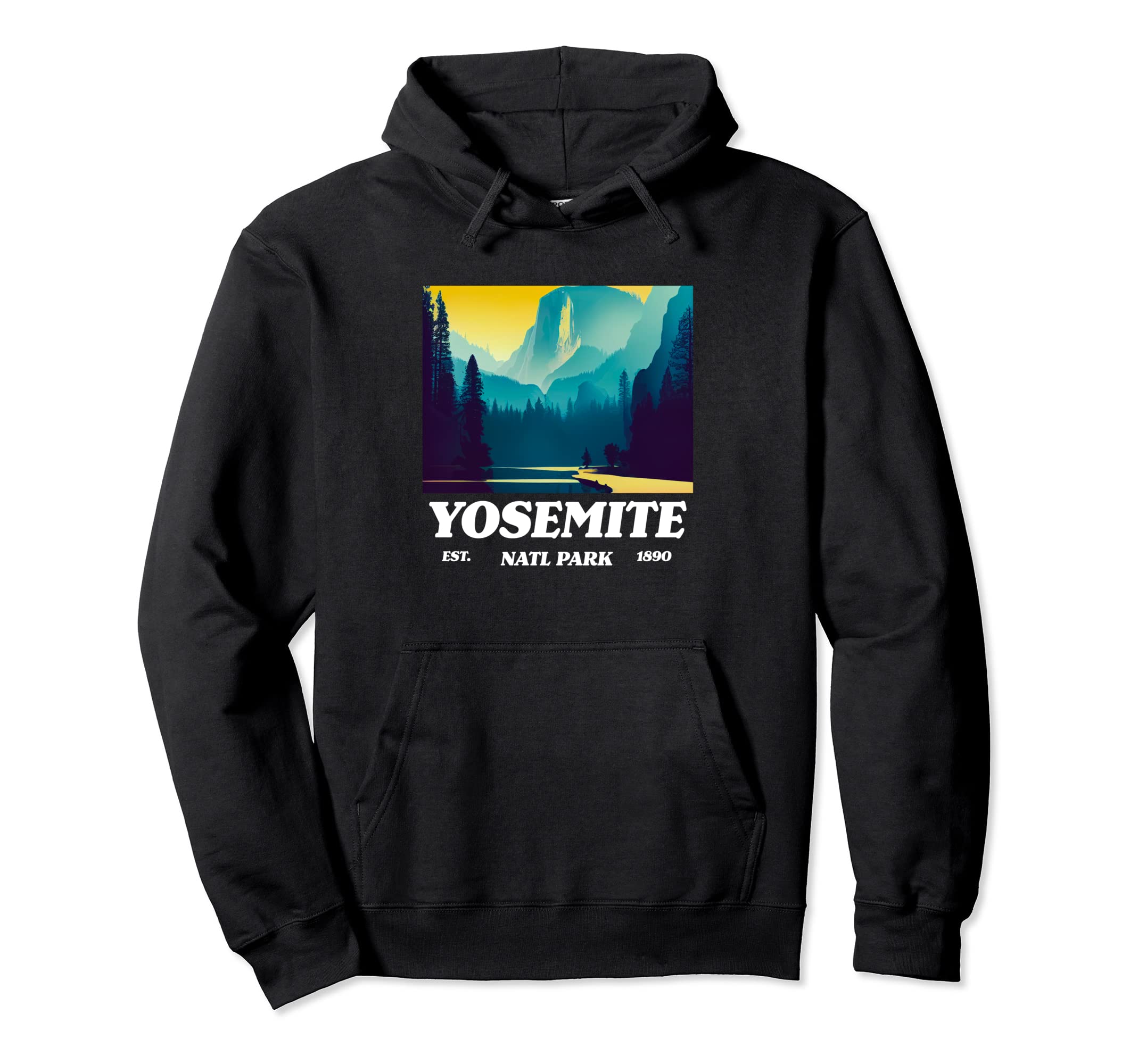 Yosemite Yosemite National Park Hoodie - Trendy Graphic Men Women - T-Shirt, Sweatshirt, Hoodie