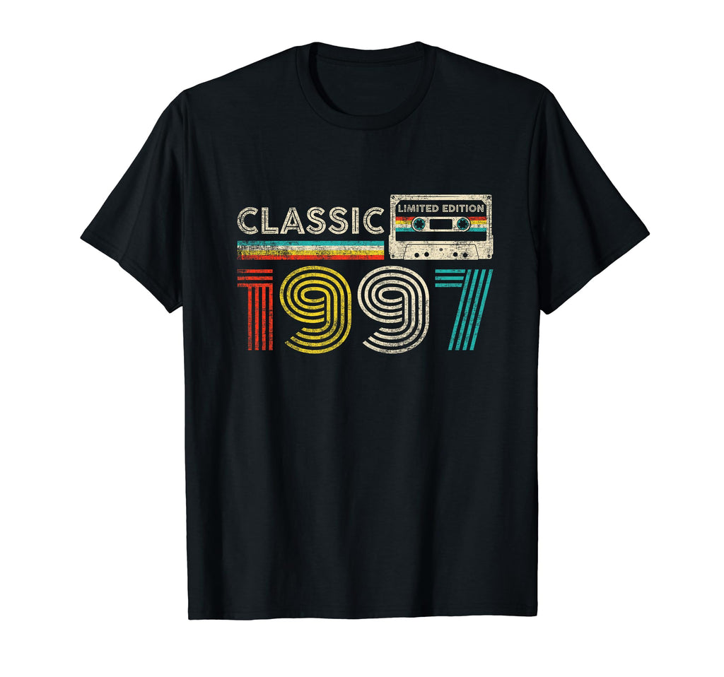 1997 1997 Cassette Tape Birthday T-Shirt - Aesthetic Graphic for Adults - T-Shirt, Sweatshirt, Hoodie