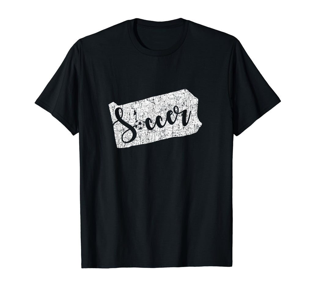 Pennsylvania Soccer Pride Script T-Shirt - Unique Graphic Men Women - T-Shirt, Sweatshirt, Hoodie