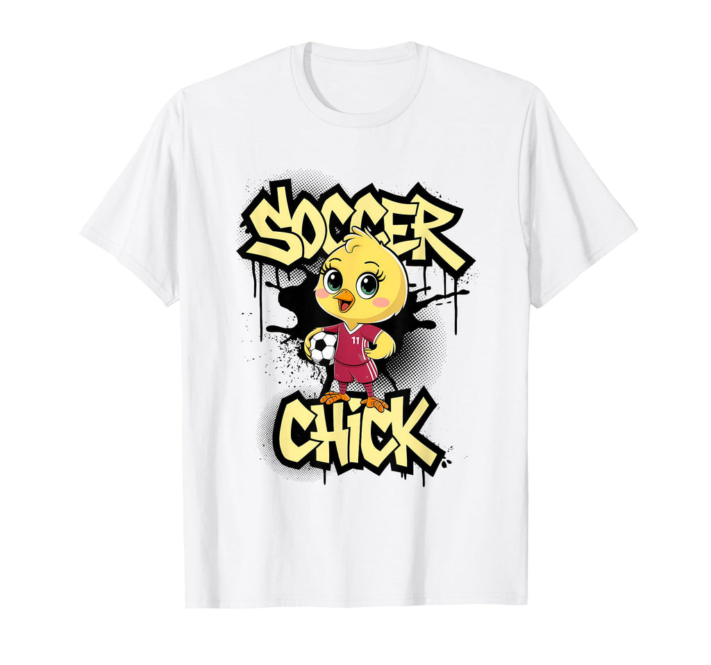 Soccer Chick Soccer Player Soccer T-Shirt - Fun Novelty Design Unisex - T-Shirt, Sweatshirt, Hoodie