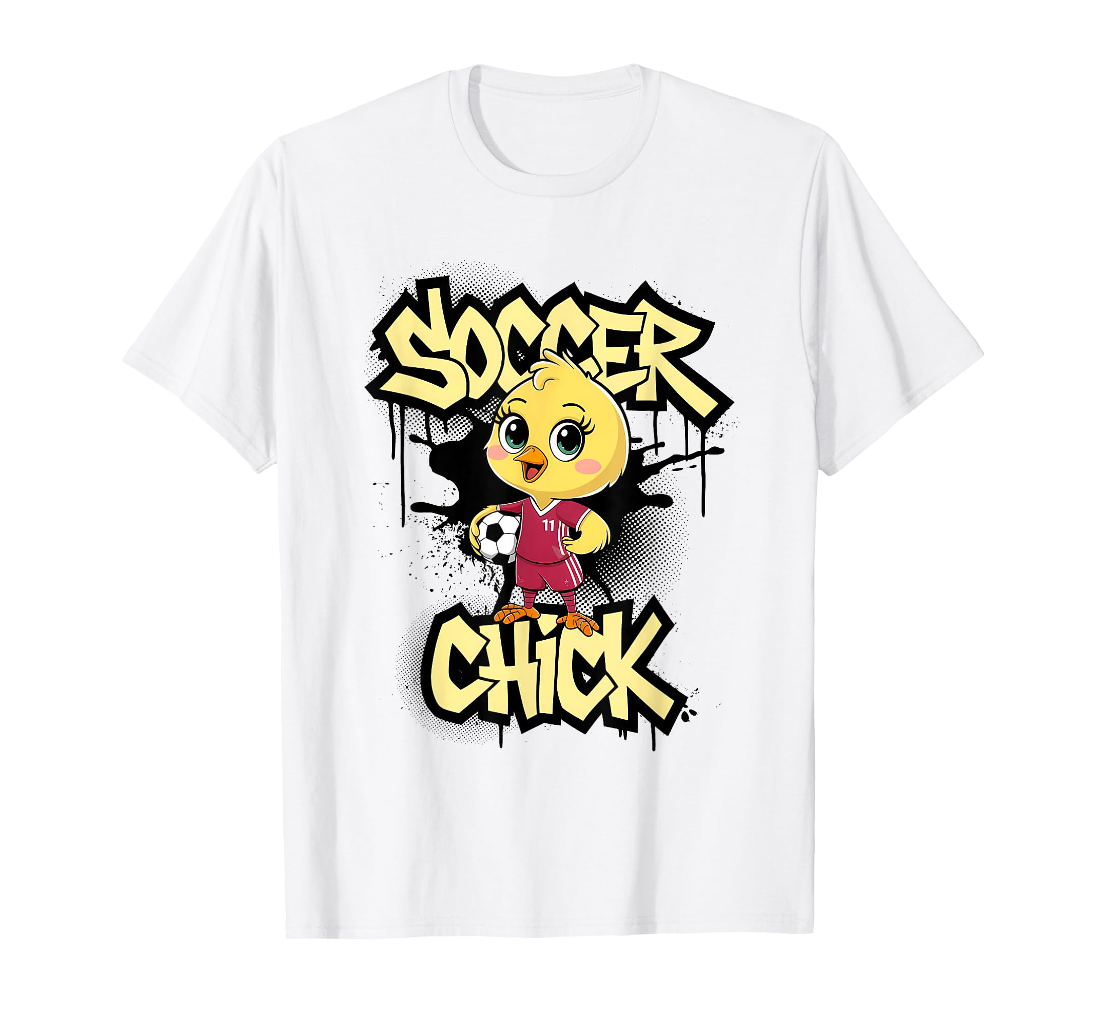 Soccer Chick Soccer Player Soccer T-Shirt - Fun Novelty Design Unisex - T-Shirt, Sweatshirt, Hoodie
