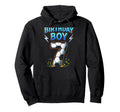 Birthday 7Th Birthday Football Hoodie - Unique Graphic Men Women - T-Shirt, Sweatshirt, Hoodie