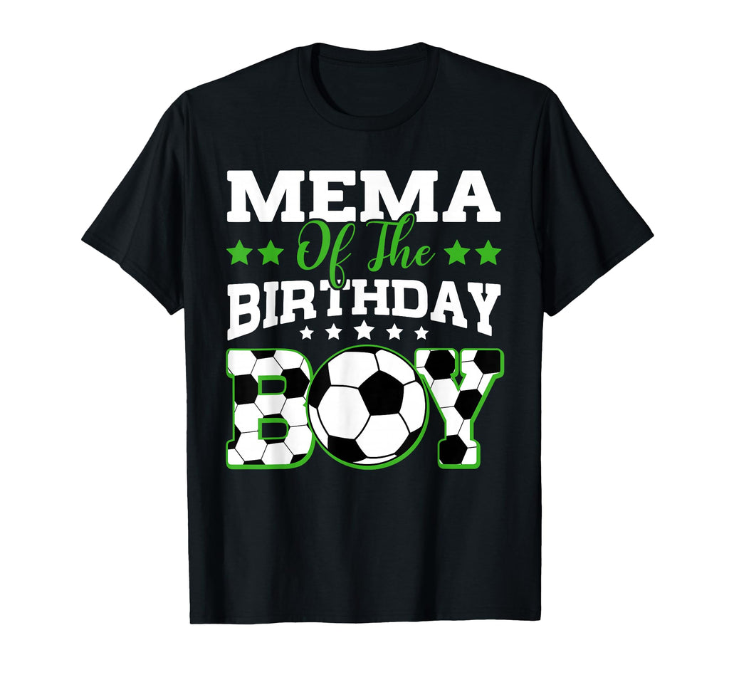 Mema Birthday Soccer Family T-Shirt - Fun Novelty Design for Adults - T-Shirt, Sweatshirt, Hoodie