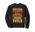 Soccer Coaching Training Trainer Sweatshirt - Aesthetic Graphic for Adults - T-Shirt, Sweatshirt, Hoodie