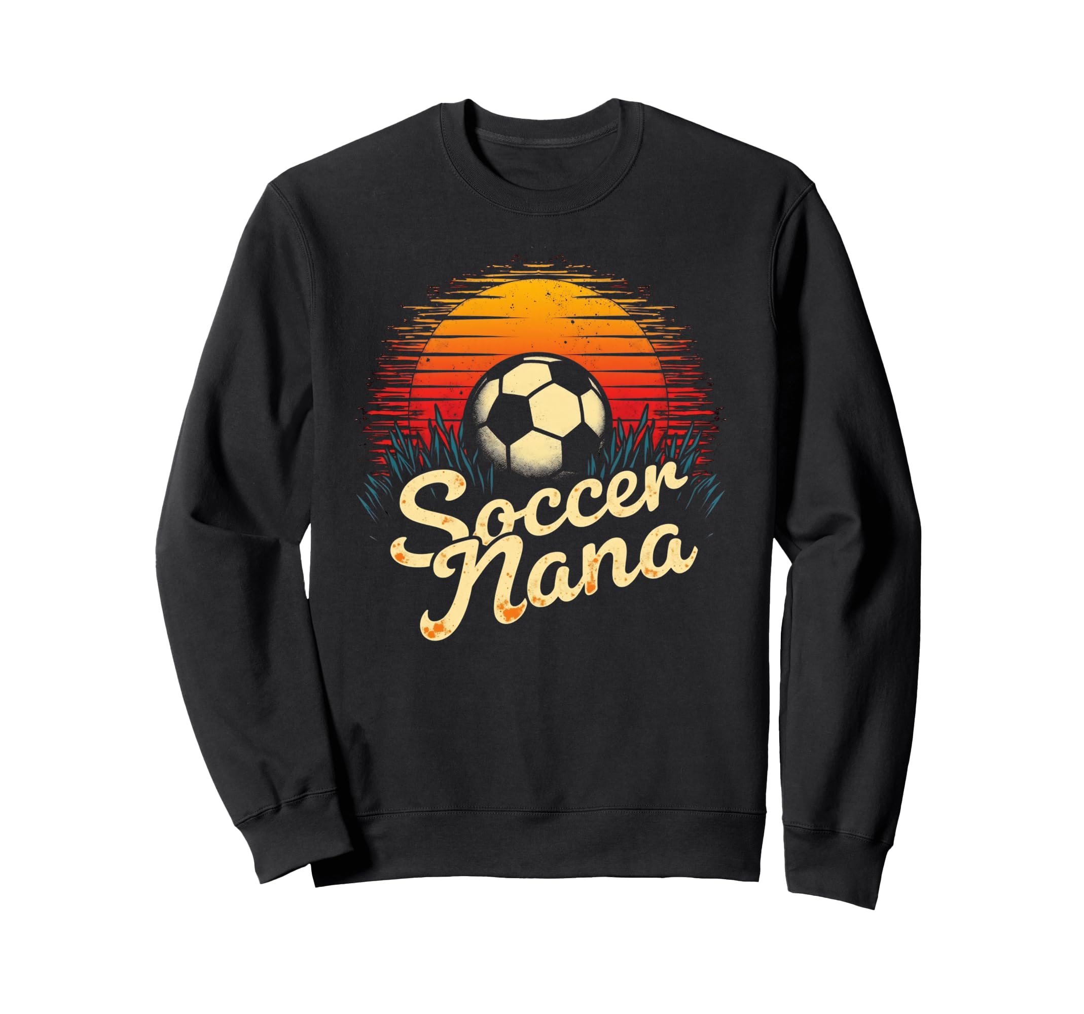 Proud Soccer Nana Funny Grandma Sweatshirt - Graphic Print for Adults - T-Shirt, Sweatshirt, Hoodie
