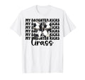My Daughter Kicks Grass Soccer Mom T-Shirt - Fun Novelty Design Unisex - T-Shirt, Sweatshirt, Hoodie