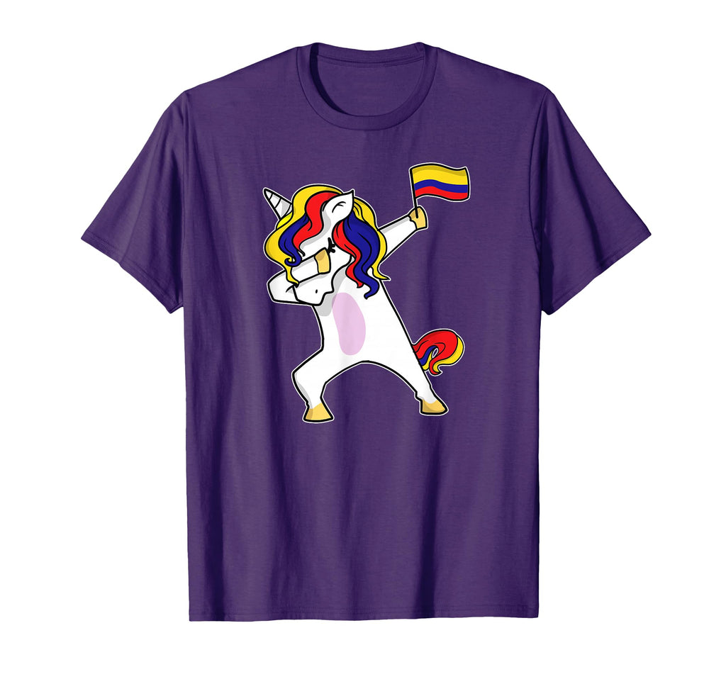 Soccer Unicorn Colombia Jersey T-Shirt - Fun Novelty Design Unisex - T-Shirt, Sweatshirt, Hoodie