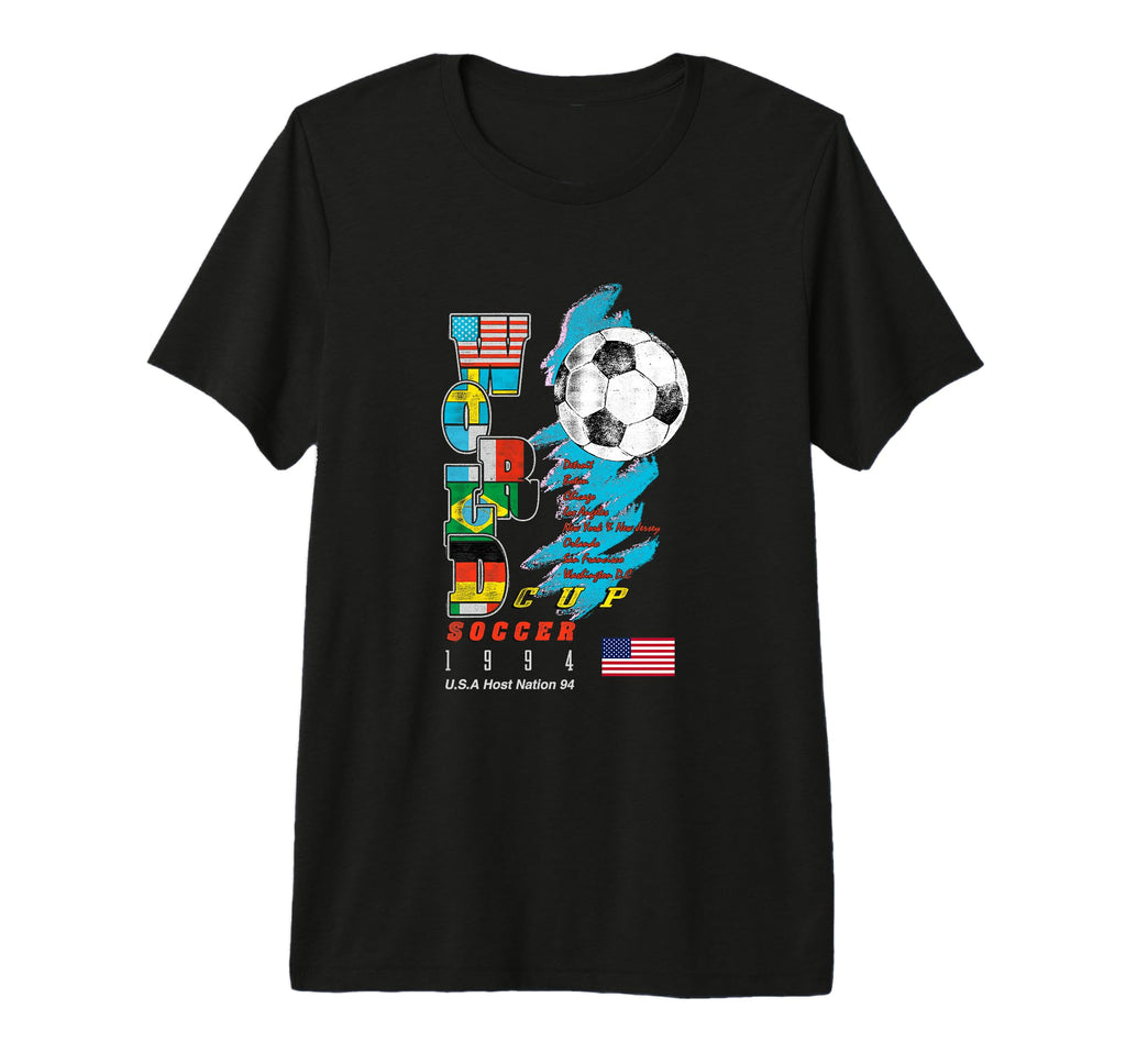 World Cup Football Tournament 1994 Usa T-Shirt - Novelty Apparel Unisex - T-Shirt, Sweatshirt, Hoodie